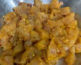 A picture of step 2 of Tawa chicken.