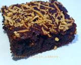Foto langkah ke 8 dari resep Brownies Panggang No SP/additive (fudgy, chewy, shinny crust).