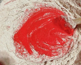 Foto del paso 5 de la receta: Mis tortas de cumple: Red Velvet y 1, 2, 3, 4 de Sheila! 😋