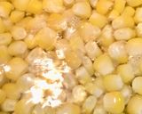 Hình bước làm 1 của món Cơm Chiên Tam Sắc Chay