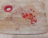 Pas rețetă Tagliatelle din omletă cu varză roșie și morcov 2 fotografie