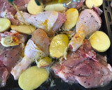Foto del paso 5 de la receta: Muslos y contramuslos de pollo asado a la cerveza