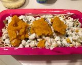 Foto del paso 2 de la receta: Fideos con pollo a la crema de calabaza y queso