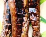 Hình bước làm 2 của món Cà tím nướng mỡ hành