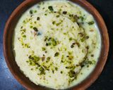 A picture of step 8 of Bread Rasmalai.