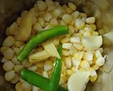 A picture of step 1 of Sweet corn pancakes.