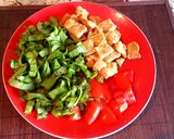 Foto del paso 4 de la receta: Ensalada: con mila de pollo ✨