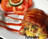 A picture of step 10 of Plantain lasagna.