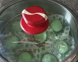 Foto langkah ke 5 dari resep Kue KU isi Kentang Kukus.