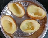 A picture of step 1 of Twice cooked potatoes.