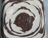 Foto langkah ke 7 dari resep Marble cake putih telur.