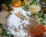 A picture of step 7 of Tahri or spicy pulav.
