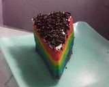 Foto langkah ke 10 dari resep Rainbow Cake Kukus.