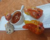 A picture of step 9 of Momos in fish design.