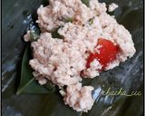 Foto langkah ke 4 dari resep Pepes Tahu Ayam (Tum Tahu Ayam khas Bali).