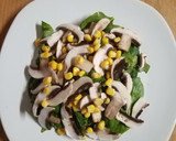 Foto del paso 8 de la receta: Ensalada de espinacas con tocino