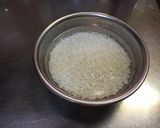 A picture of step 6 of Japanese white rice standard.