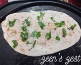 A picture of step 4 of Aloo Kulcha.