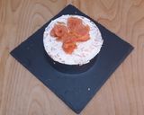 Pas rețetă Cheescake sărată cu philadelphia și salmone afumat 6 fotografie
