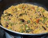 A picture of step 7 of Vegetable vermicelli upma.