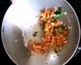 A picture of step 1 of Panner Masala (tofu).