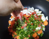 Foto del paso 4 de la receta: Pollo con salsa y verduras