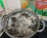 Foto langkah ke 2 dari resep Soup Daging kuah bening + nasi.