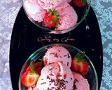 Foto del paso 13 de la receta: Helado de fresas casero con yogur griego de toffee