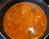 Lencsegulyás recept fázis 2 fotója