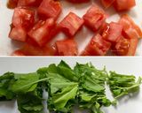 Foto del passaggio 3 della ricetta Ricetta Light 💚 Insalata di tofu e rucola al profumo di sesamo 🍅🥢