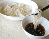 A picture of step 3 of ‘Mentsuyu’ (Noodle Dipping Sauce).