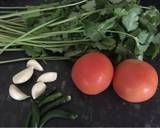 Coriander spicy chutney recipe step 1 photo