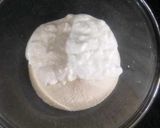 A picture of step 1 of Veg Olive Semolina Savoury Cake.