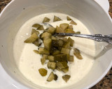 Uborkás krumplisaláta recept fázis 1 fotója