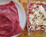 Foto del passaggio 3 della ricetta Pasta al forno di rapa rossa e salmone