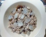 Foto del paso 1 de la receta: Ensalada de legumbres, pollo y vegetales
