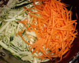 Foto del paso 9 de la receta: Fideos de Zapallito Italiano y Zanahoria