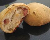 Foto del paso 7 de la receta: Panes saborizados con aceitunas, jamón, queso y salame