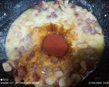 Foto del paso 4 de la receta: Velouté de ajos y jamón con coliflor y judías verdes