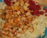 Foto del paso 2 de la receta: Croquetas de choripapa con queso