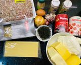 Hình bước làm 1 của món Lasagna