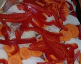 Foto del paso 3 de la receta: Suprema de Pavo con verduras asadas