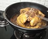 A picture of step 14 of Lahori chargha.