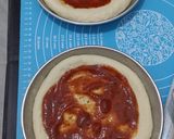 Foto langkah ke 4 dari resep Pizza Homemade dengan Tepung Semolina.