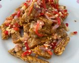Foto langkah ke 3 dari resep Tempe Sambal Matah (#masakananakkosadla).