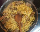 Foto del paso 6 de la receta: Tallarines con setas y ternera