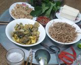Hình bước làm 6 của món Ba ba chuối đậu