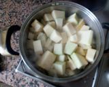 Foto del paso 3 de la receta: Crema de bubango con crema  y queso palmero
