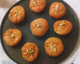 A picture of step 28 of Balushahi/Badusha.