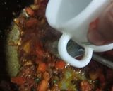 A picture of step 4 of Veg Keema Masala.